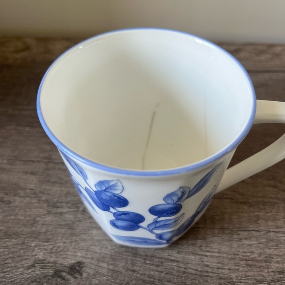 Tiffany & Co. Tiffany Nature 1996 Collection Blueberry Glass Mug - Picture 4 of 10